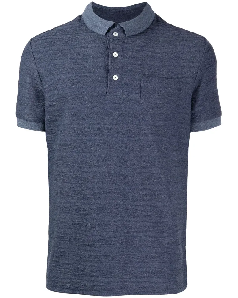 PRIVATE STOCK The Tresor Poloshirt Blau