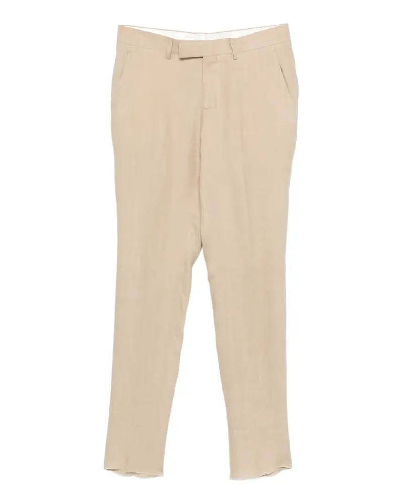 LARDINI regular-fit trousers - Nude Nude