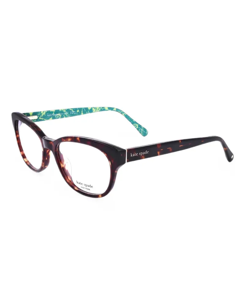 Kate Spade Zelda Brille in Schildpattoptik - Braun Braun