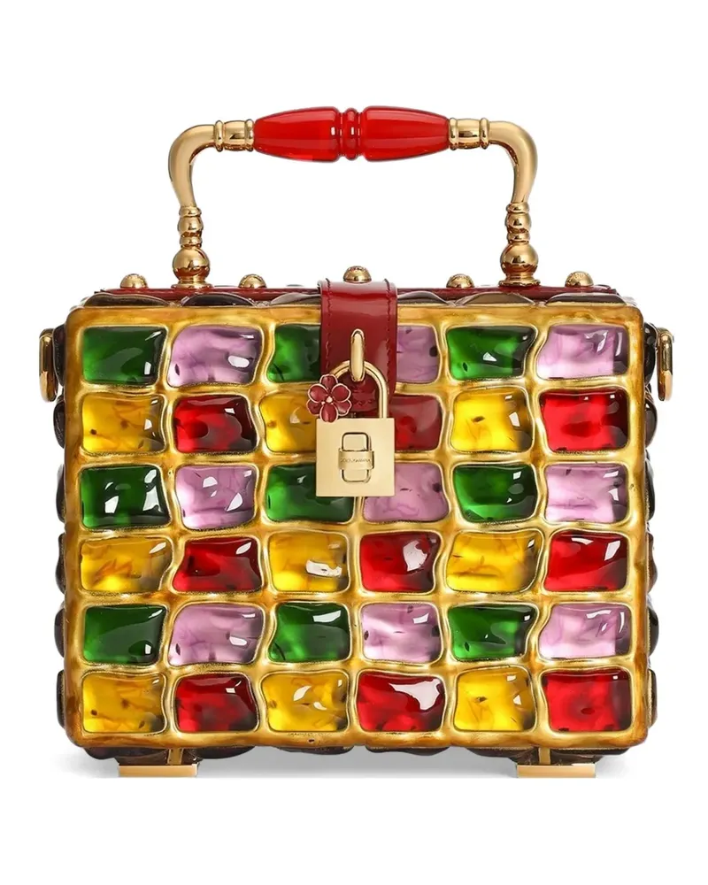 Dolce & Gabbana Dolce Box-Handtasche - Gold Gold