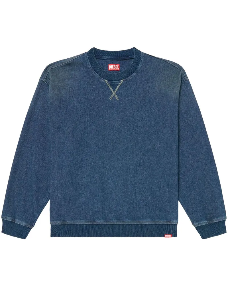 Diesel D-Kriby Sweatshirt - Blau Blau