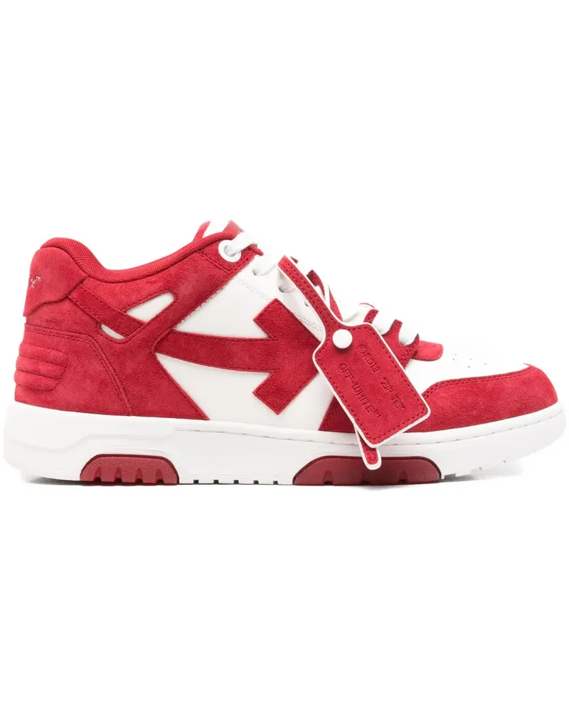 OFF-WHITE Out of Office Sneakers - Rot Rot