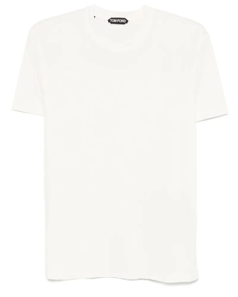 Tom Ford T-Shirt mit rundem Ausschnitt - Nude Nude