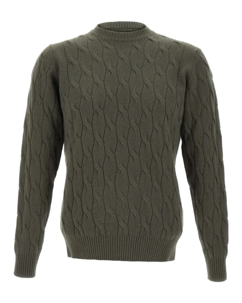 Filippo de Laurentiis cable-knit ribbed sweater - Grün Grün