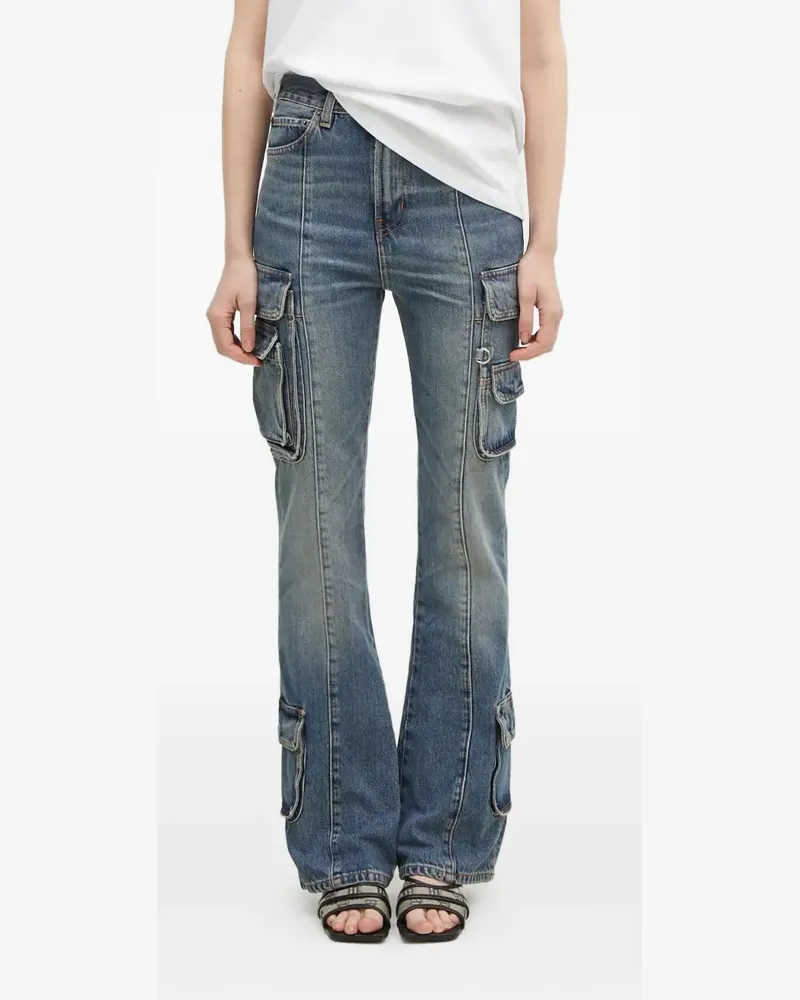 Fiorucci Jeans mit aufgesetzten Taschen - Blau Blau