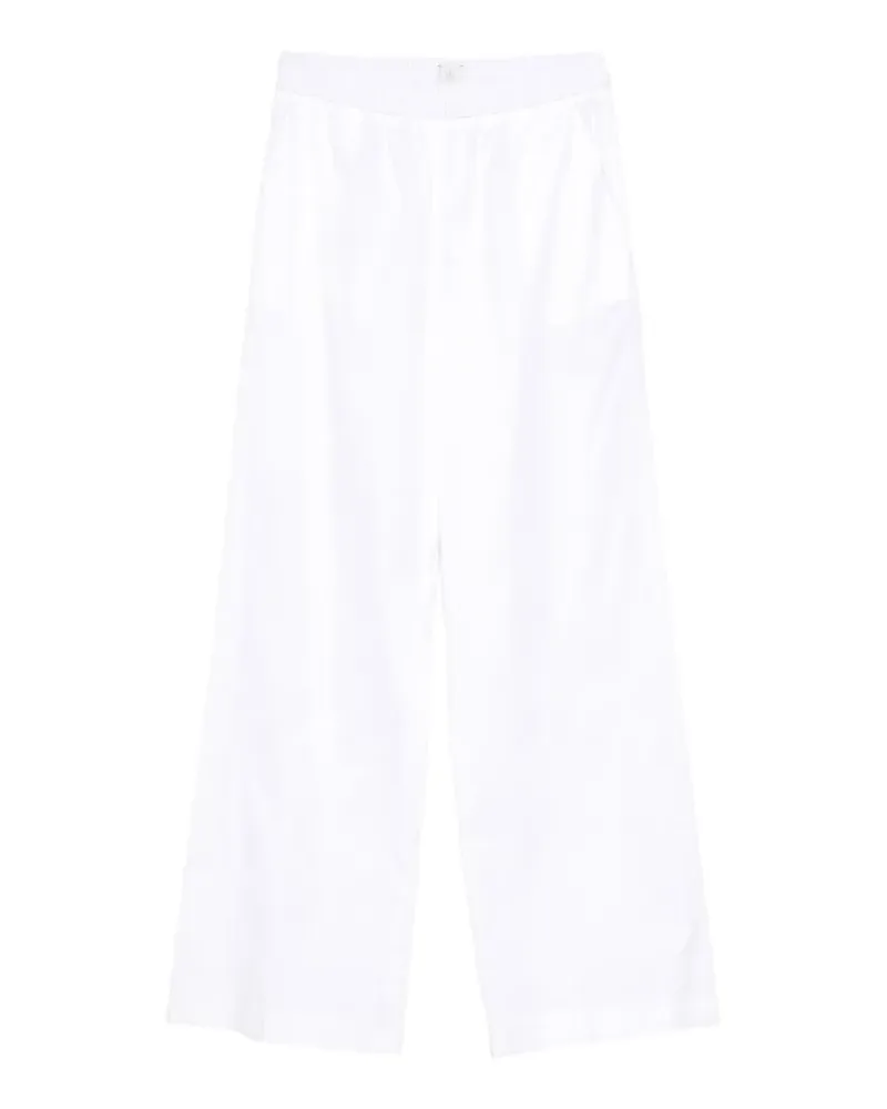 Eleventy elasticated-waist trousers - Weiß Weiß
