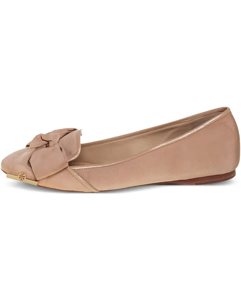 Tory Burch Ballerinas mit Schleifendetail - Nude Nude