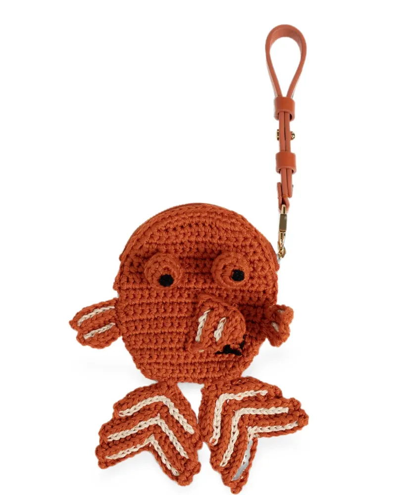 Fendi BFF Münztäschchen - Orange Orange