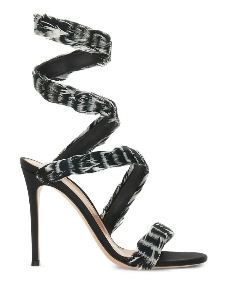 Gianvito Rossi Opera Sandalen - Schwarz Schwarz