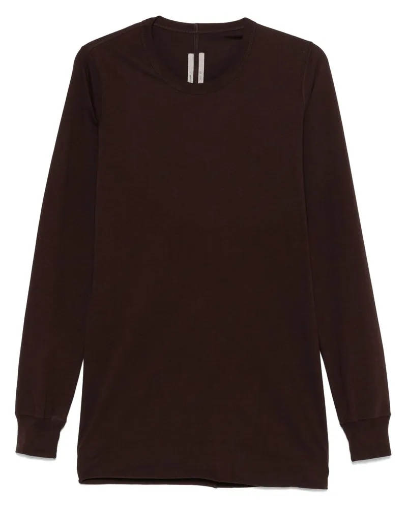Rick Owens Klassisches Langarmshirt - Braun Braun