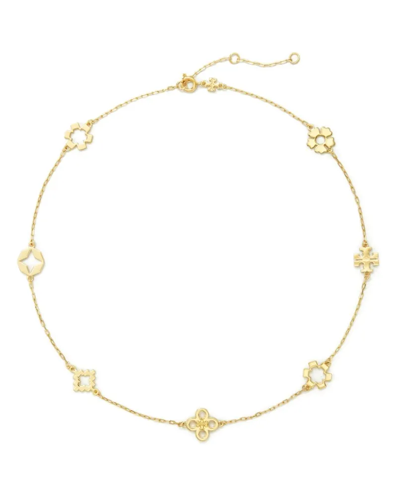 Tory Burch Halskette mit Herzanhänger - Gold Gold