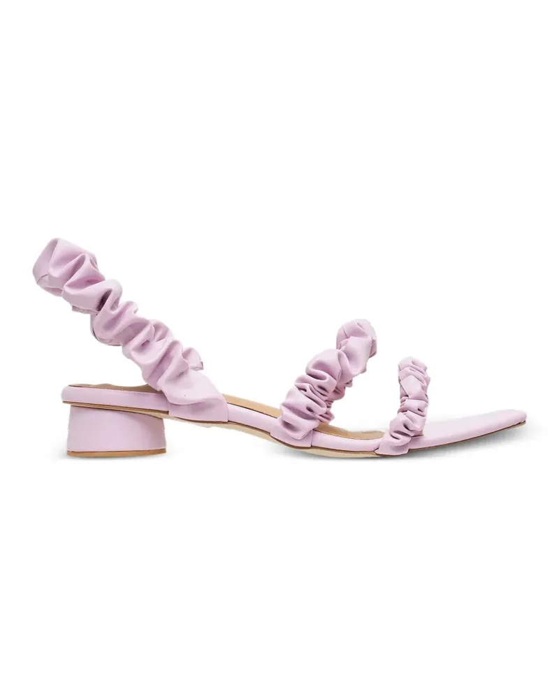 Pace Sponge ruched sandals - Violett Violett