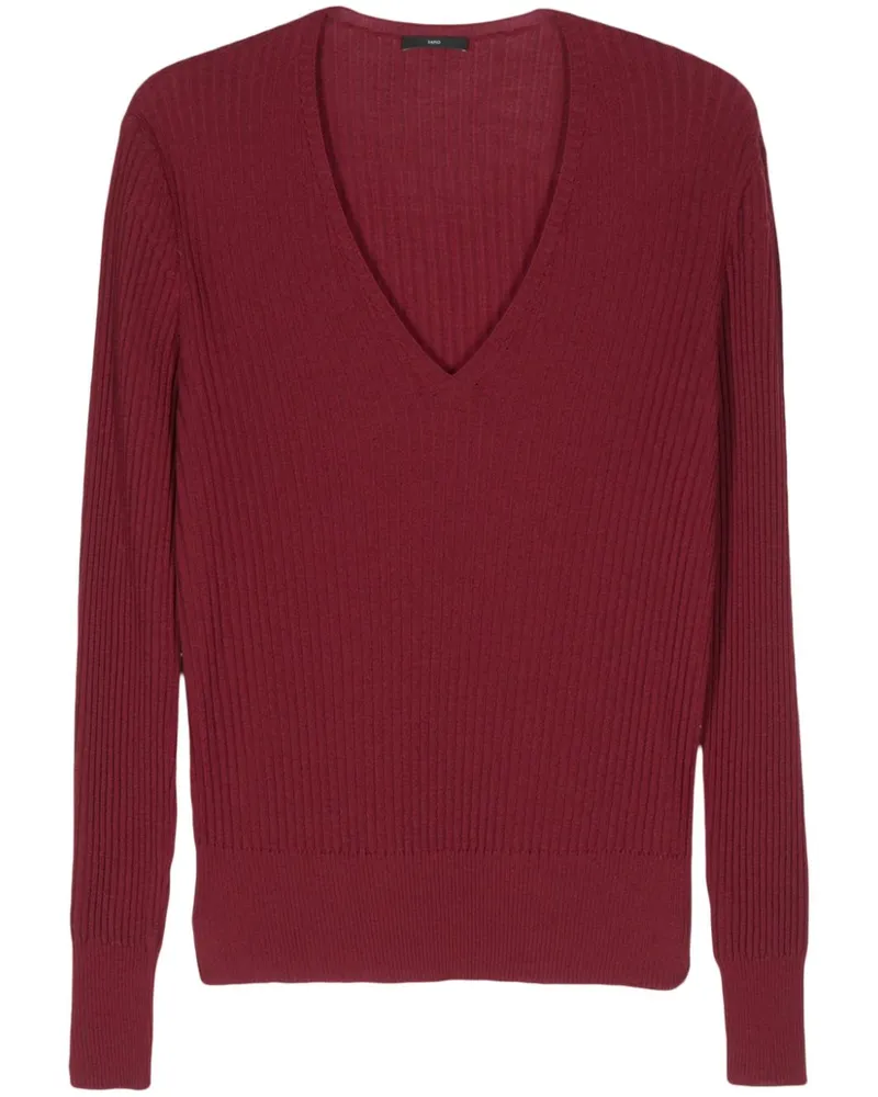 Sapio Klassischer Pullover Rot