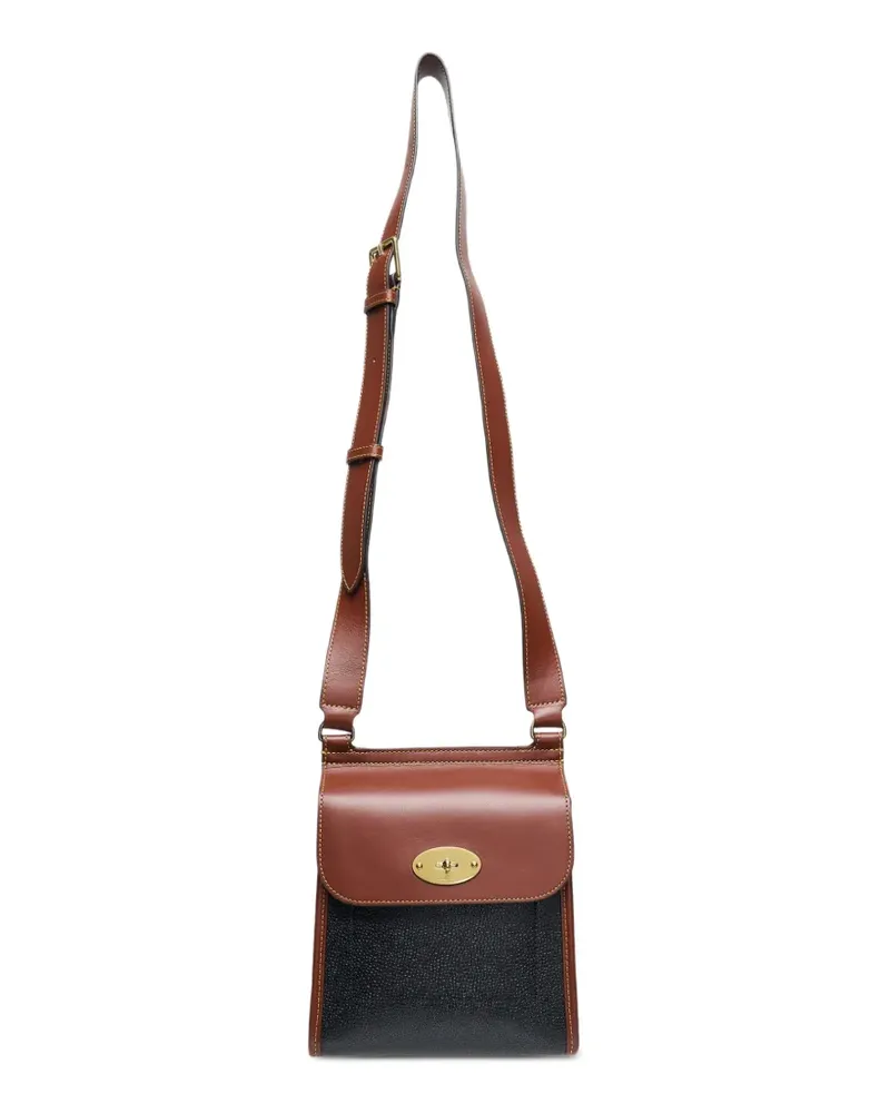 Mulberry Kleine Antony Schultertasche - Schwarz Schwarz