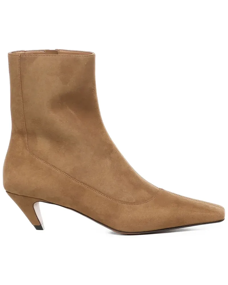 Stella McCartney Stiefeletten mit Reißverschluss - Braun Braun