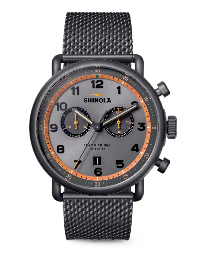 SHINOLA Canfield Armbanduhr 43mm - Grau Grau