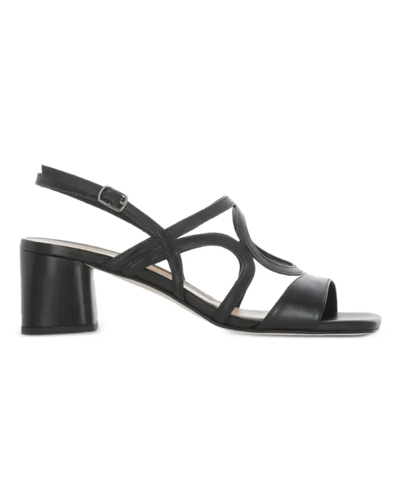 Julie Dee leather heeled sandals - Schwarz Schwarz