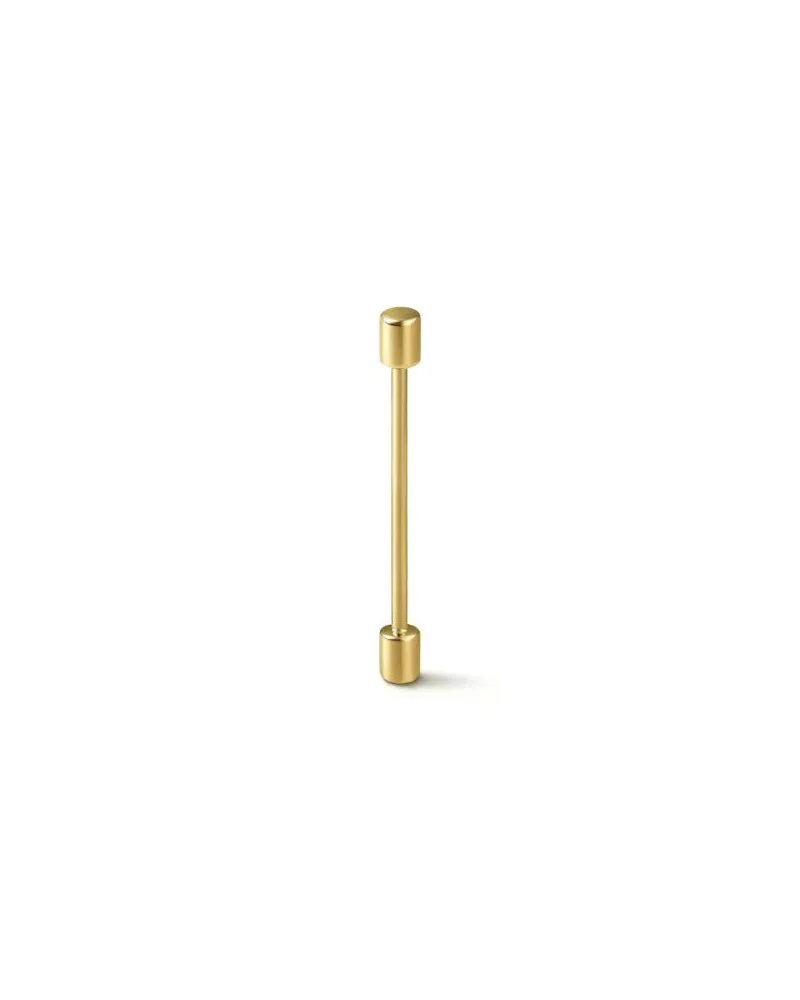 SHIHARA 18kt Twist Pin 02 Gelbgoldohrring Gold