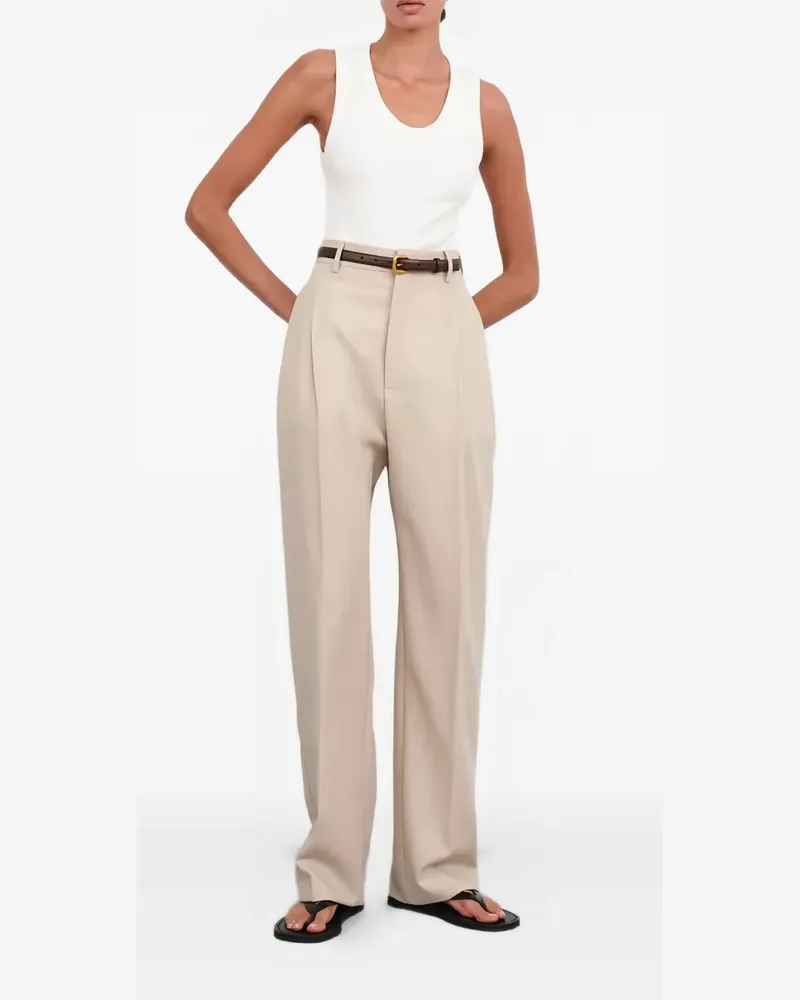 WARDROBE.NYC RHW buckle leather belt - Braun Braun