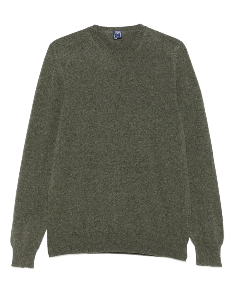 Fedeli Pullover mit rundem Ausschnitt - Grün Grün