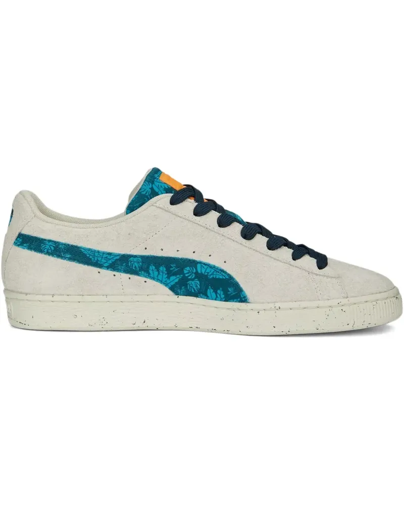 Puma Gentle Jungle Sneakers aus Wildleder - Weiß Weiß