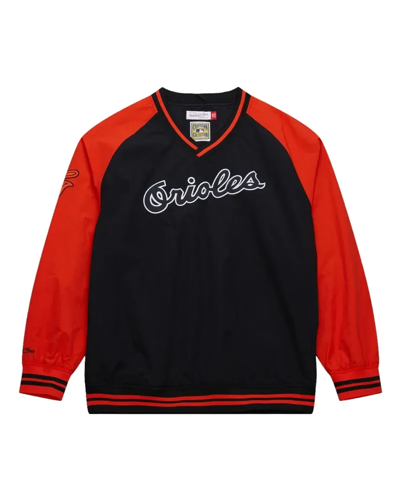 Mitchell & Ness Baltimore Orioles Cooperstown Sweatshirt - Schwarz Schwarz