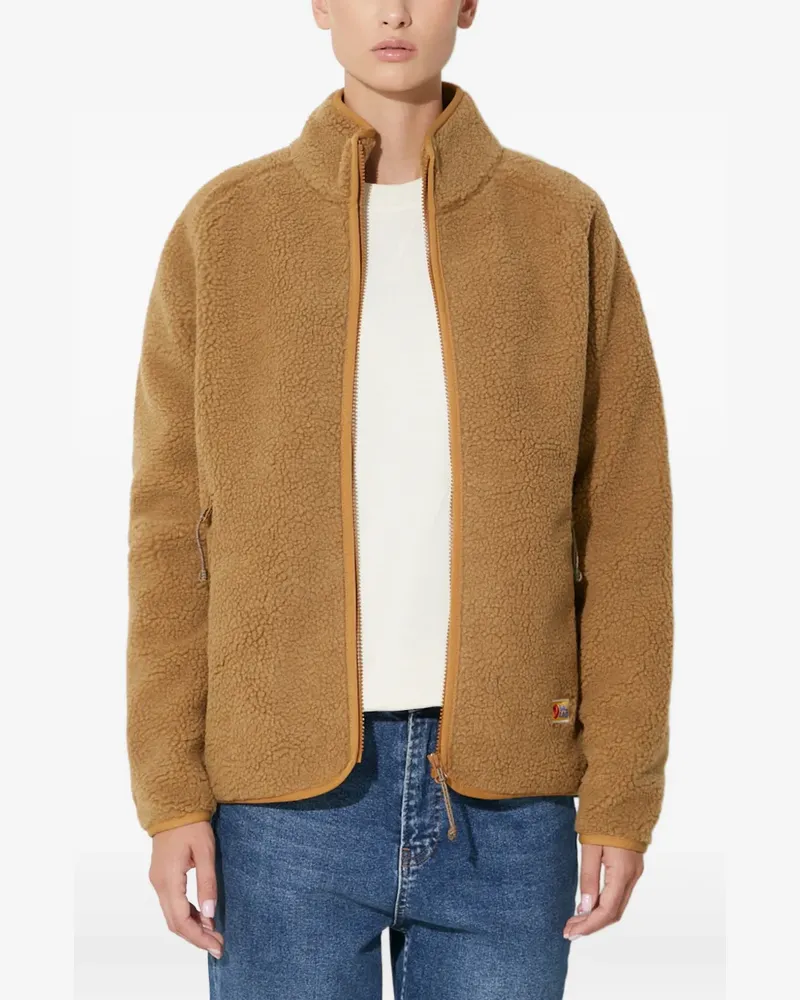 Fjäll Räven Vardag Fleecejacke - Braun Braun