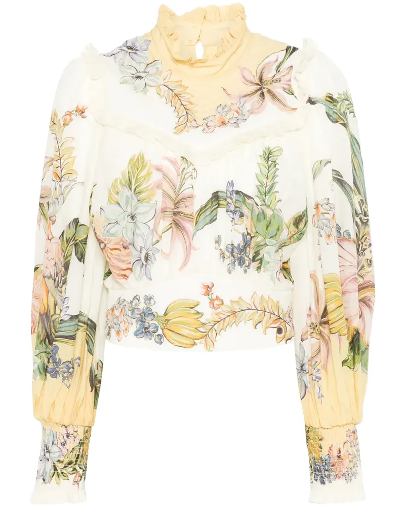 ALEMAIS Oleander Bluse - Nude Nude