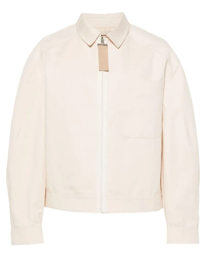 Jacquemus Le Blouson Linu Bomberjacke Nude