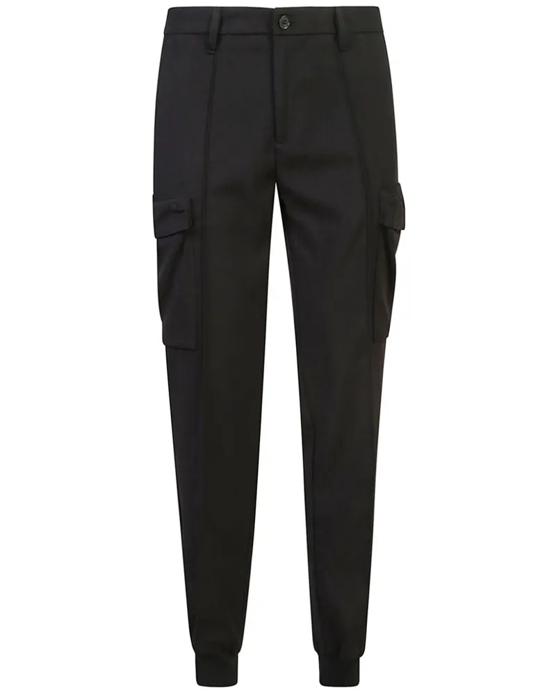 Diesel Cargohose im Tapered-Design - Schwarz Schwarz