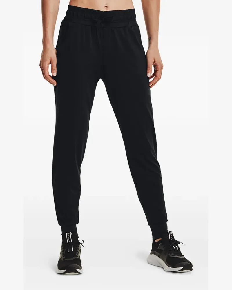 Under Armour Tapered-Hose mit Kordelzug - Schwarz Schwarz