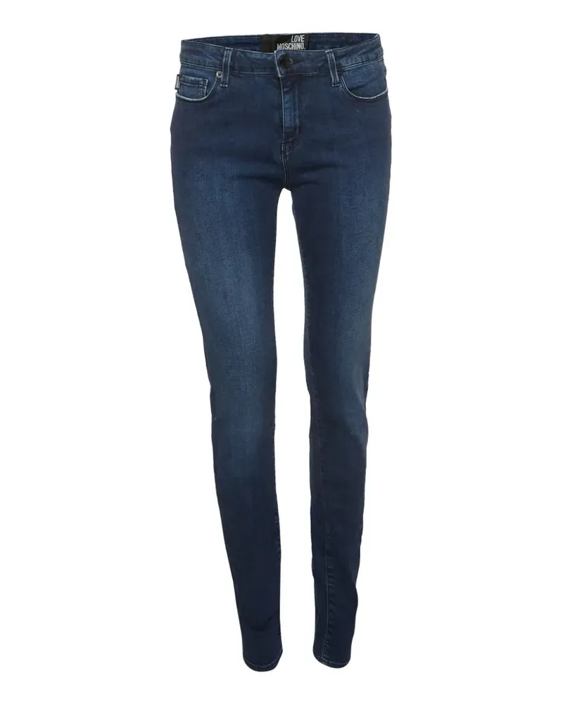 Moschino slim-fit jeans - Blau Blau