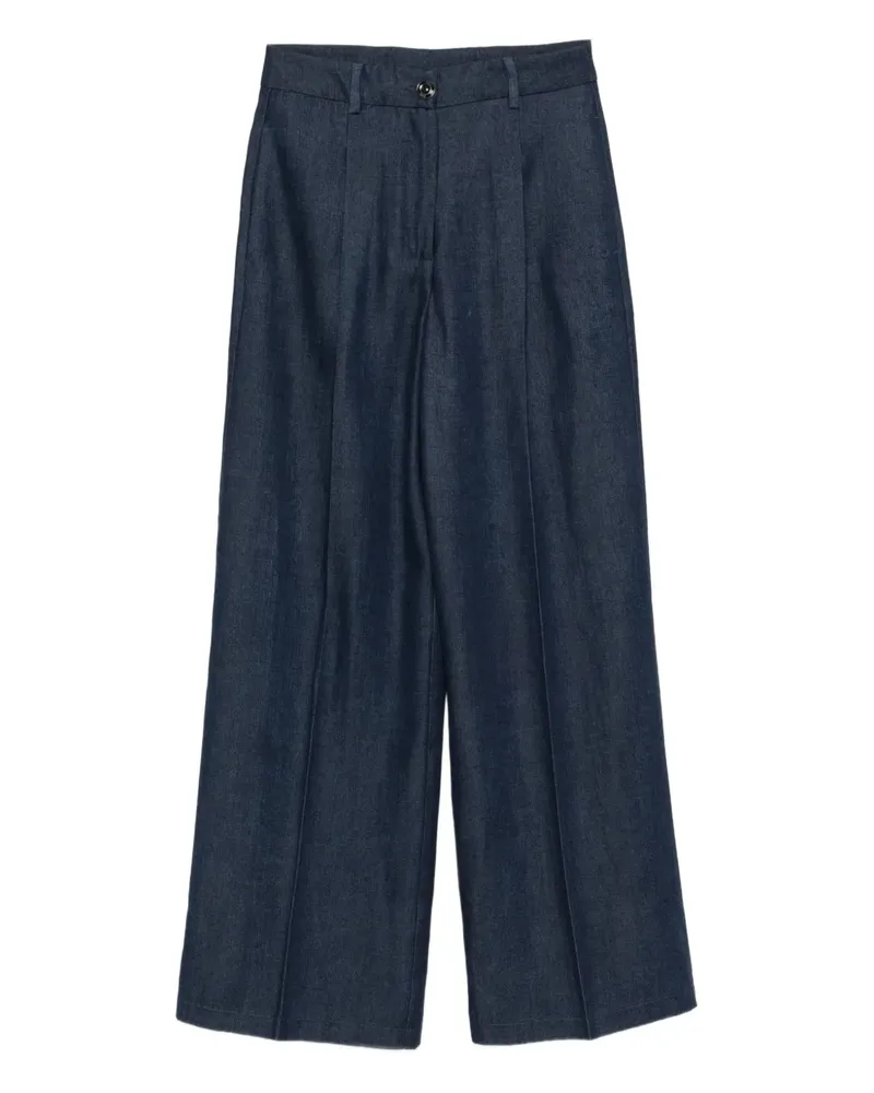 Liu Jo Plissierte Hose - Blau Blau