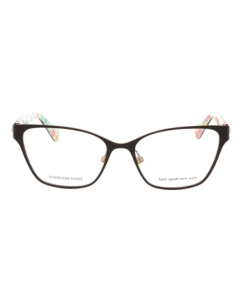 Kate Spade Ivie cat-eye frame glasses - Braun Braun