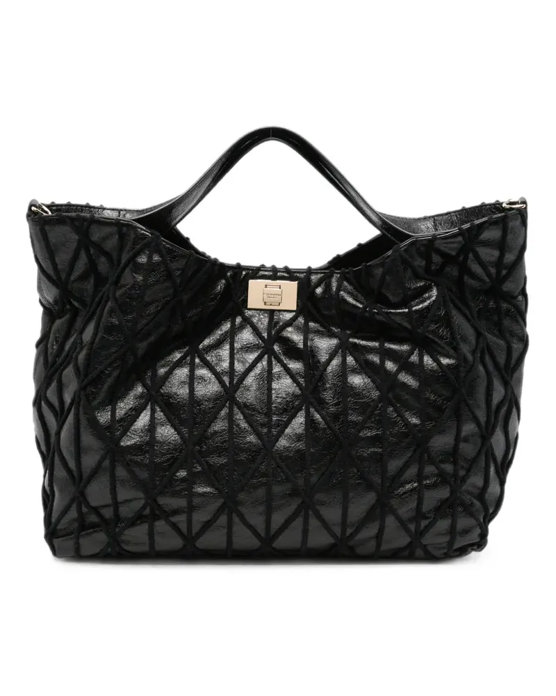 Ermanno Scervino large quilted shoulder bag - Schwarz Schwarz