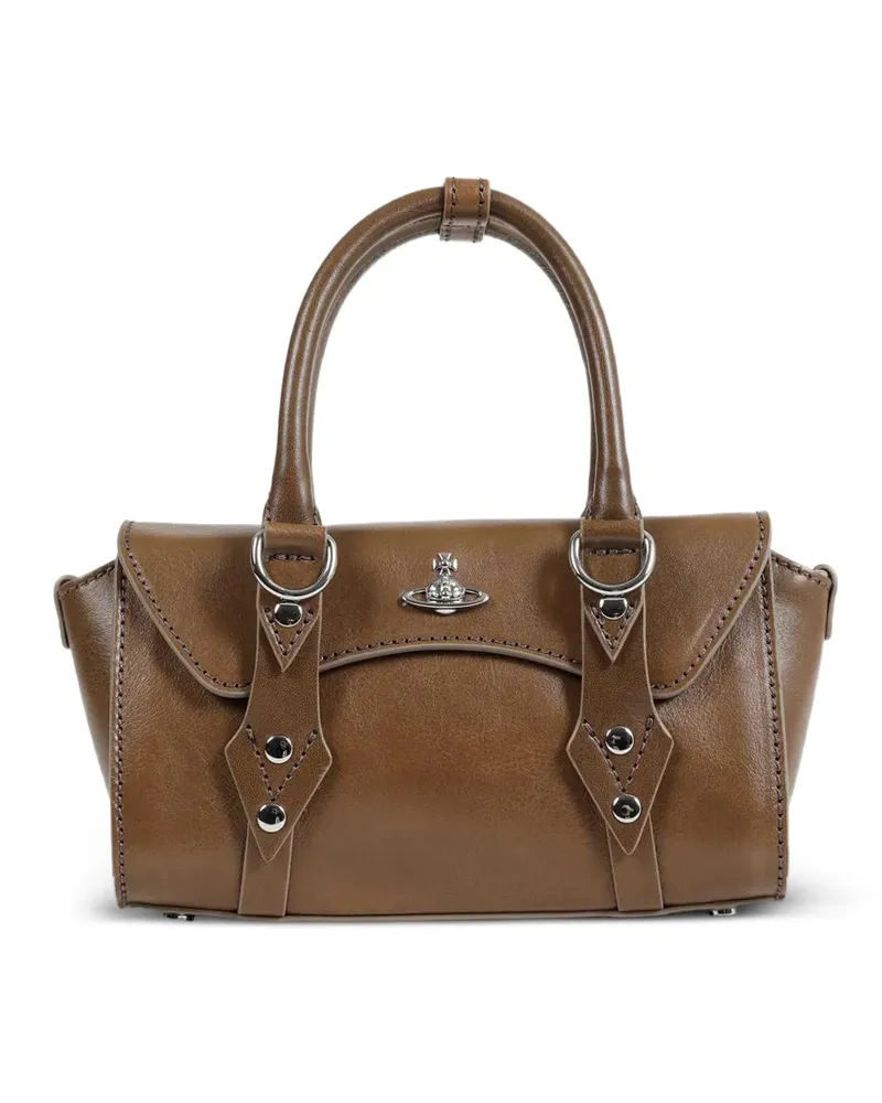 Vivienne Westwood Bettina Orb crossbody bag - Braun Braun