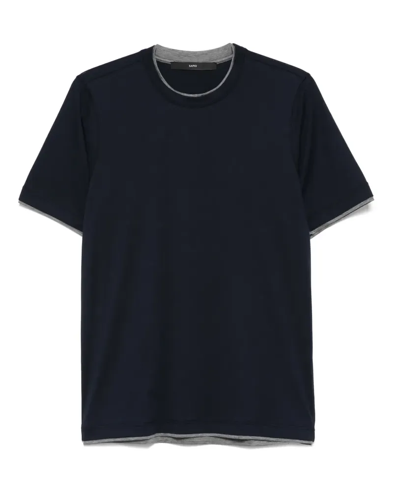 Sapio Klassisches T-Shirt - Blau Blau