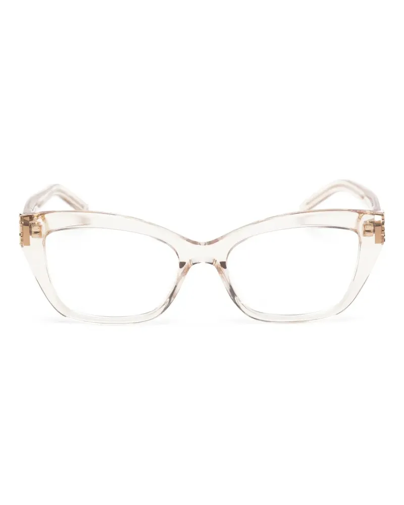 Saint Laurent Klassische Cat-Eye-Brille - Nude Nude