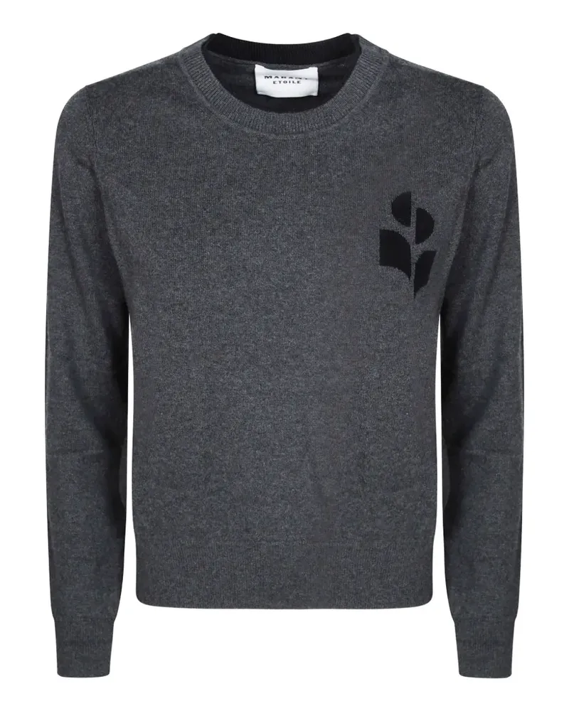 Isabel Marant Pullover mit Intarsien-Logo - Grau Grau