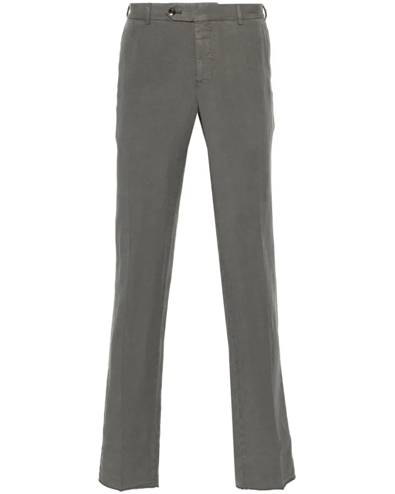 PT TORINO Hose mit Kordelzug - Grau Grau
