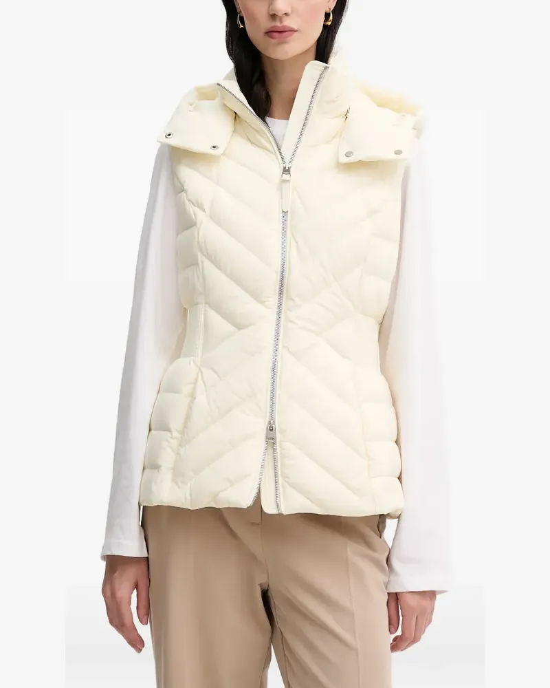 Mackage Hoshi quilted hooded gilet - Nude Nude