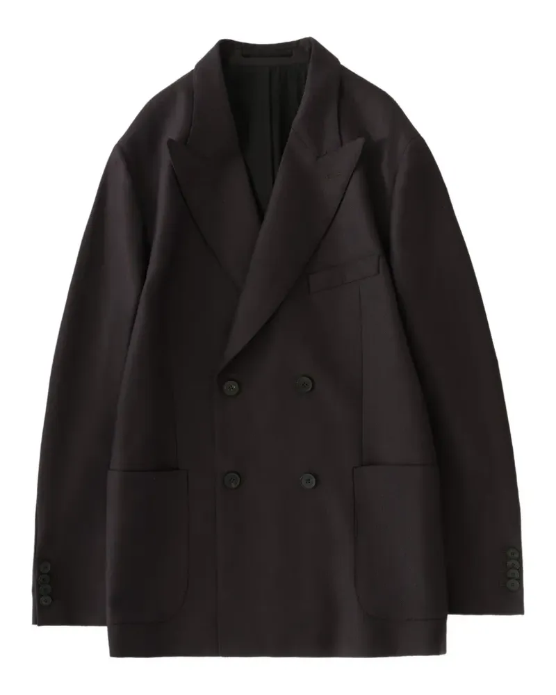 Studio Nicholson Doppelreihiger Tiverton Blazer - Braun Braun