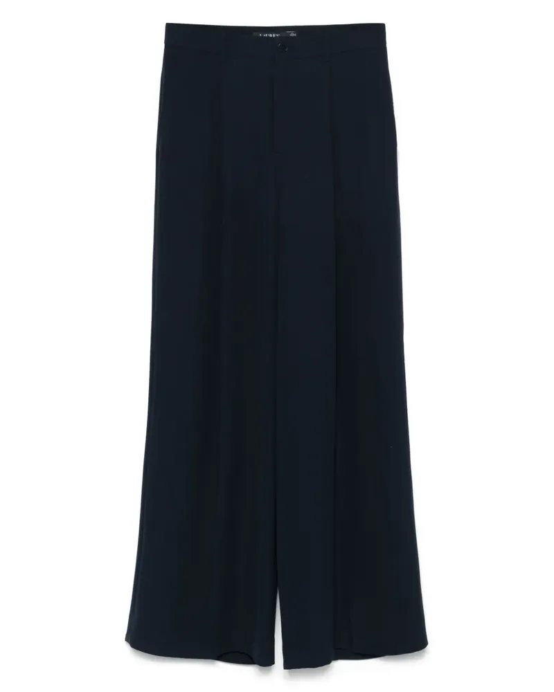 Ralph Lauren Hose aus Krepp - Blau Blau