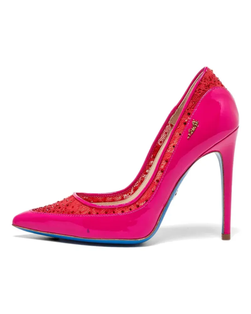 Loriblu leather heeled pumps - Rosa Rosa