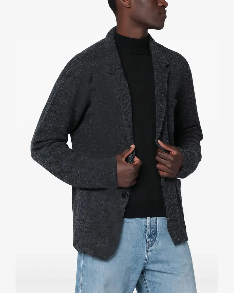 Roberto Collina Einreihiger Cardigan - Grau Grau