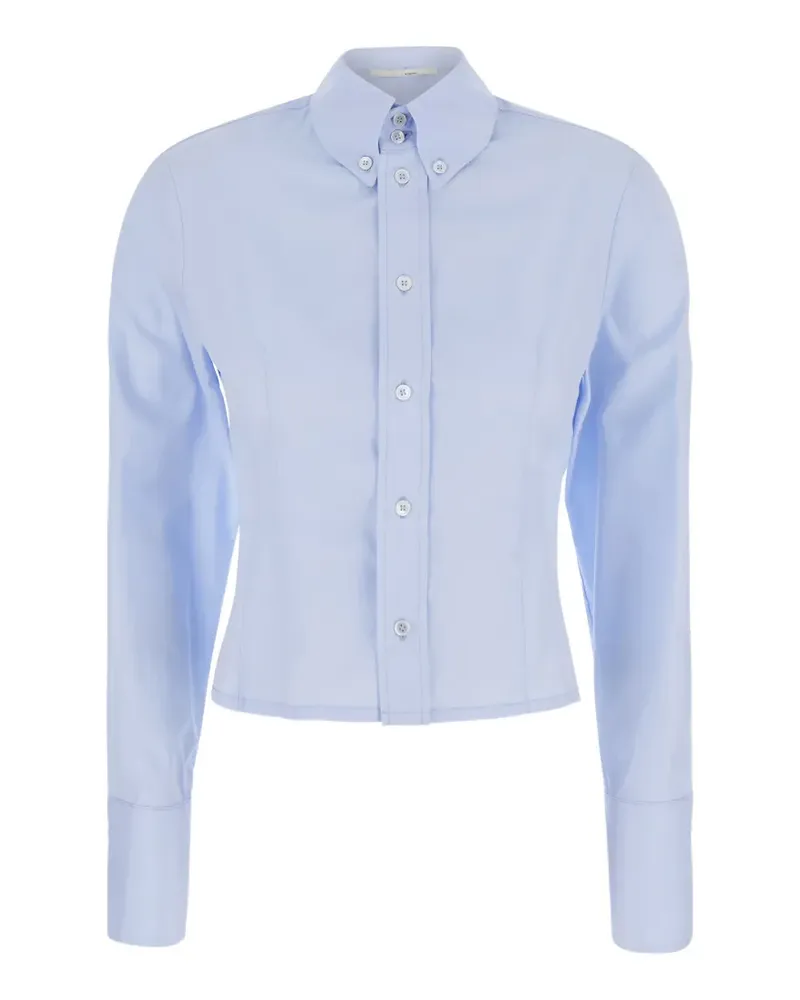 TELA Darma Button-down-Hemd - Blau Blau