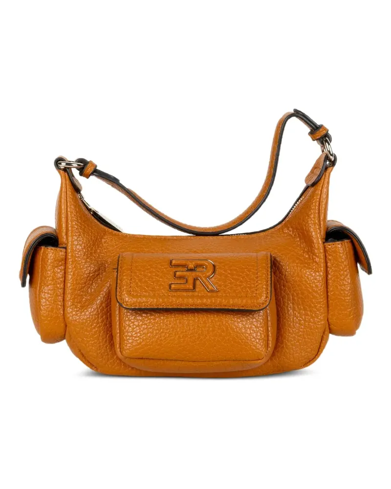 Ermanno Scervino Schultertasche mit Fächern - Braun Braun