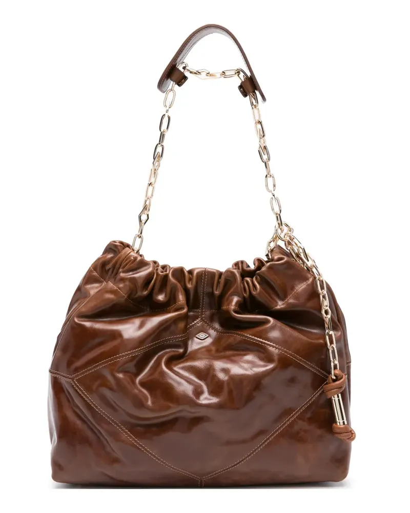 ba&sh Handtasche mit Kettenriemen - Braun Braun