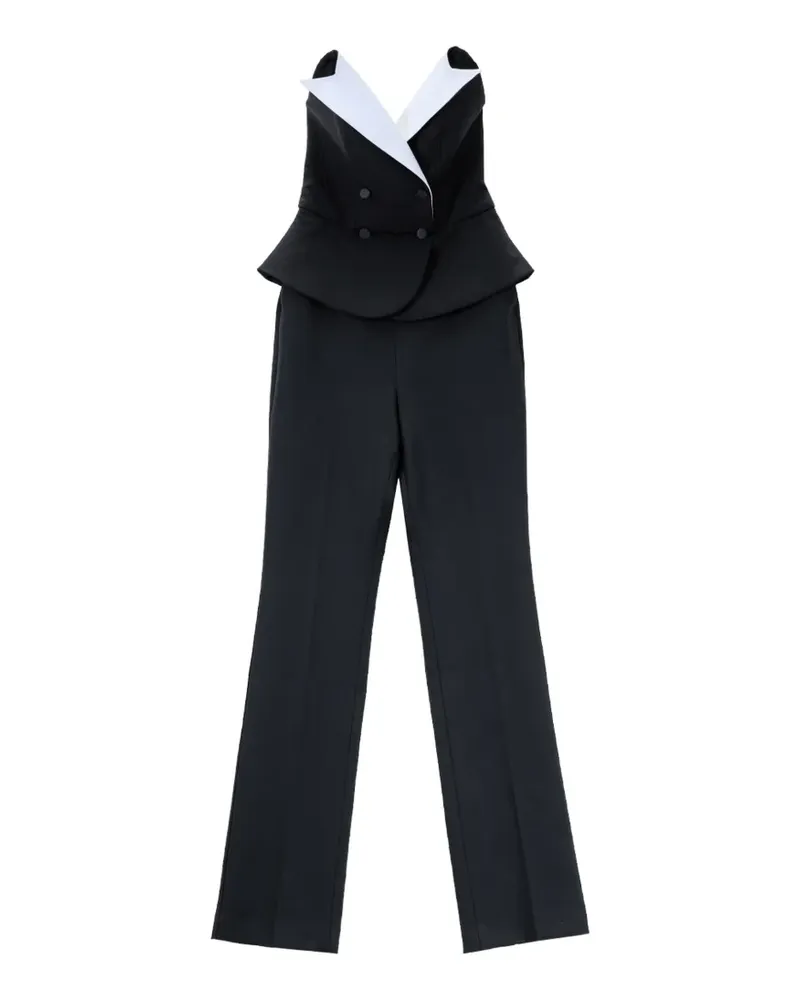 Karl Lagerfeld Doppelreihiger Karl Studio Overall - Schwarz Schwarz