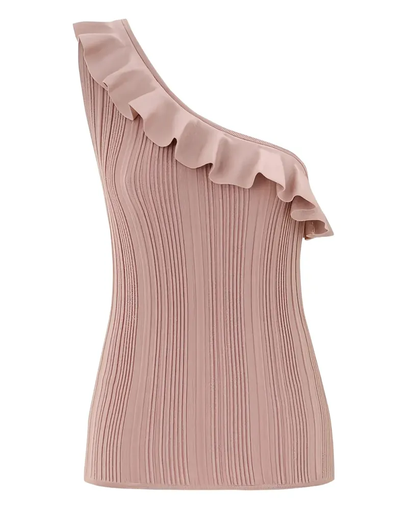 Zimmermann Lucky Oberteil mit Rüschen - Rosa Rosa